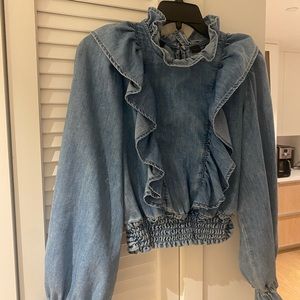Pinko denim blouse
